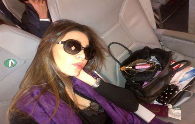 Cecilia Capriotti in volo per Nizza