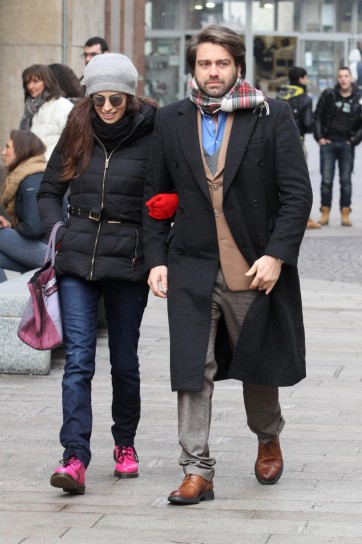 Patrick e Martina sottobraccio