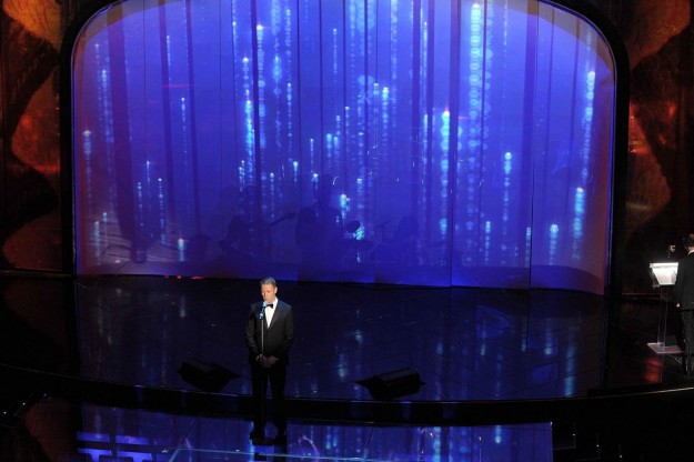 Rocco Siffredi sul palco dell'Ariston