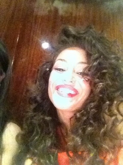 Sorridente a una festa