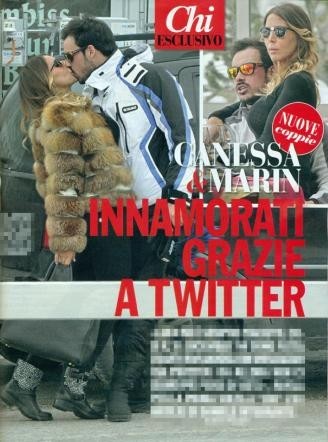 Guendalina Canessa e Luca Marin innamorati