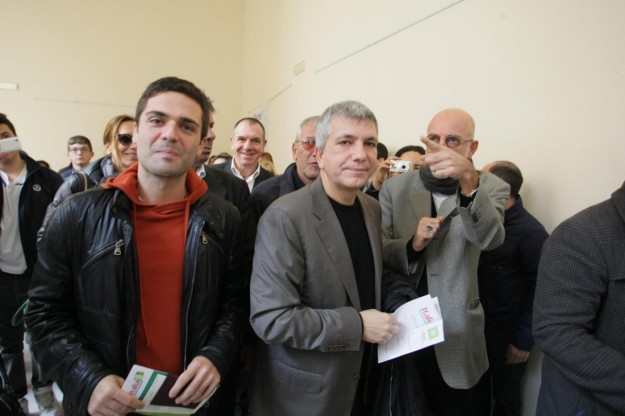 Nichi Vendola con Ed Testa