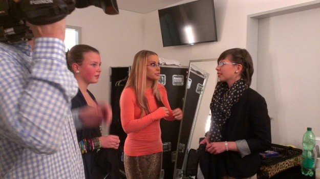 Anastacia dietro le quinte