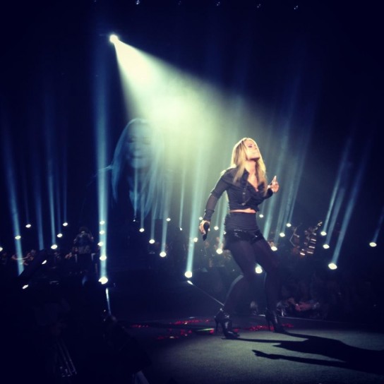 Anastacia si scatena sul palco