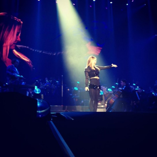Anastacia sul palco