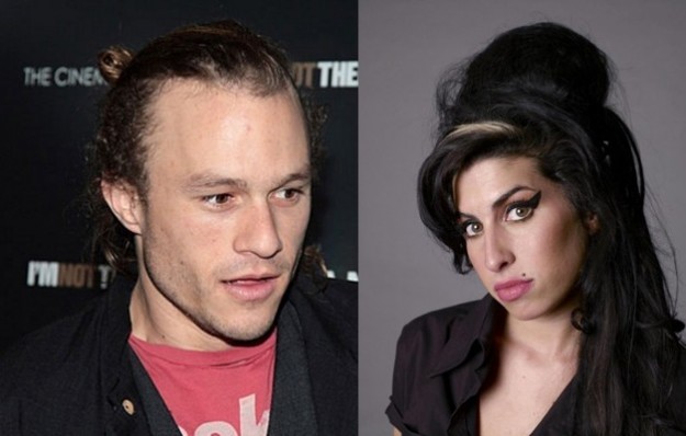 Vip morti giovani: da Heath Ledger ad Amy Winehouse, tutte le star morte troppo presto [FOTO]