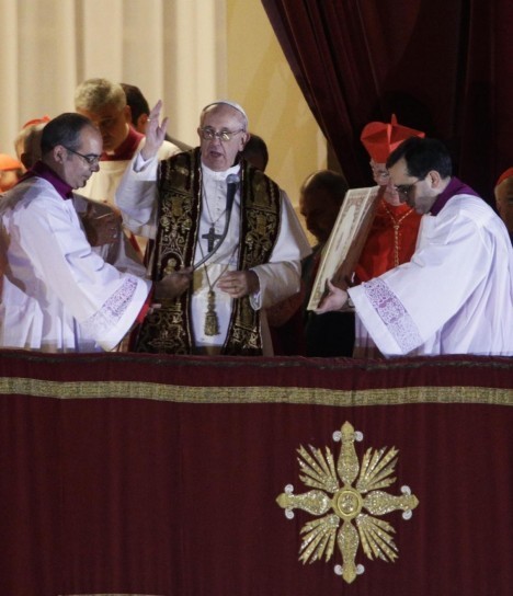 La prima benedizione da Papa per Jorge Mario Bergoglio