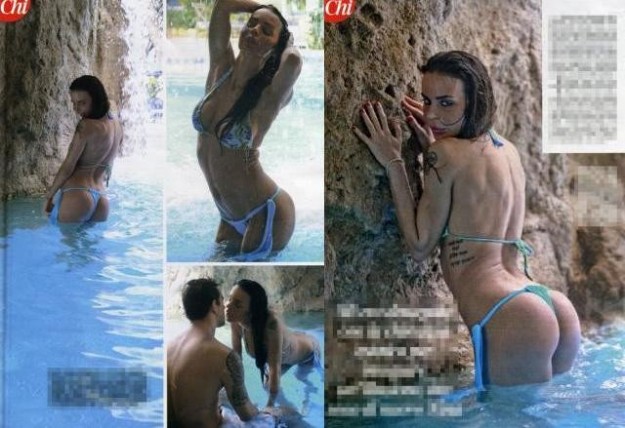 Nina Moric e Matteo Bobbi alle Barbados