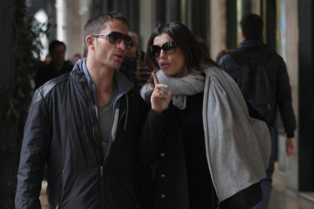 Elisabetta Canalis e Marcus Kowal in Italia