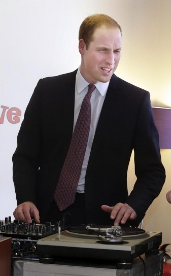 Il principe William a Glasgow