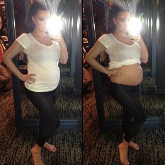 Kim Kardashian: un pancione da milioni di dollari