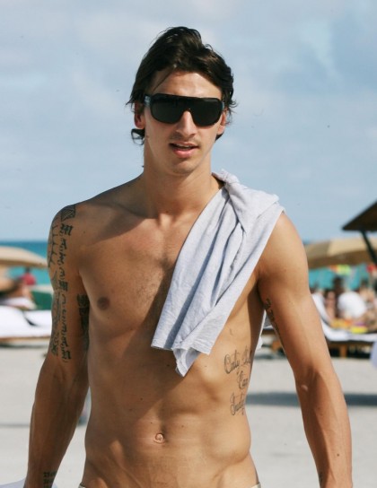 Ibrahimovic al mare