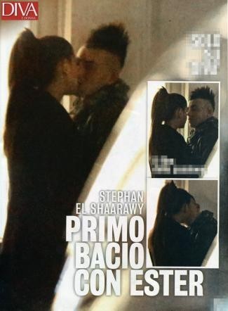 Ester Giordano con Stephan El Shaarawy