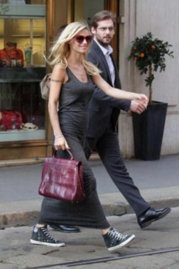 Michelle e Tomaso a passeggio