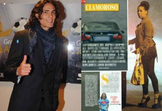 Edinson Cavani regala l’anello di fidanzamento a Maria Rosaria Ventrone