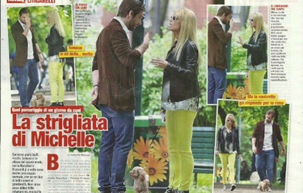Michelle e Tomaso litigano al parco