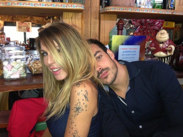 L'ex gieffina con Luca Marin