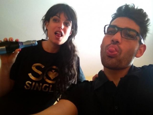 Sara Tommasi e Nando Colelli a Budapest