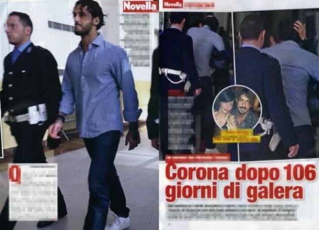 Fabrizio Corona: le foto del re del gossip italiano
