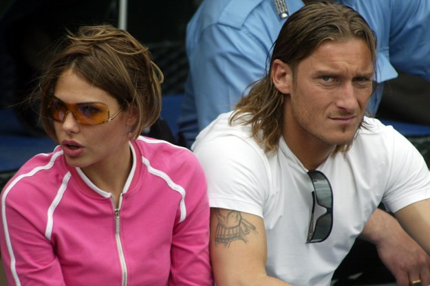 Ilary Blasi e Francesco Totti: foto della coppia