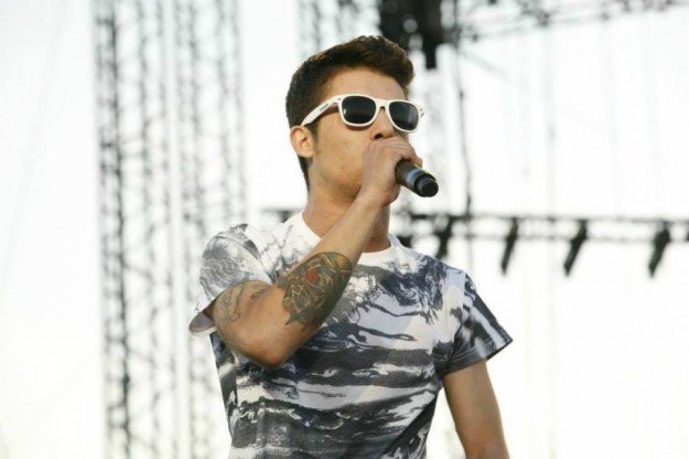 Il rapper agli Italian MTV Awards