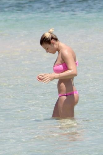 Emma in acqua