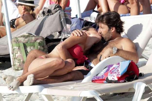 Claudia Galanti e Arnaud Mimran innamorati