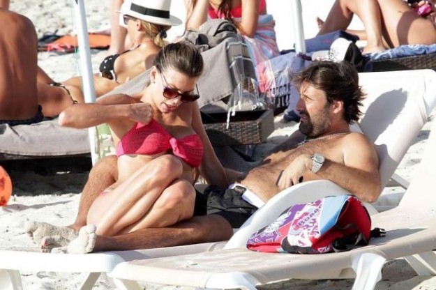 I due piccioncini in vacanza al mare