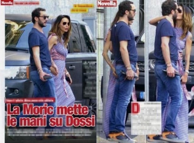 Nina Moric e Massimiliano Dossi innamorati