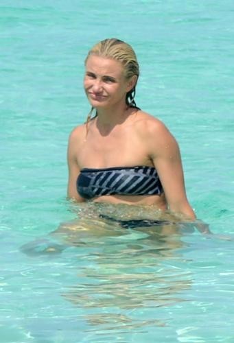Cameron Diaz in acqua