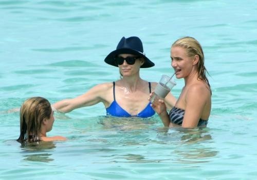 Relax per le attrici alle Bahamas