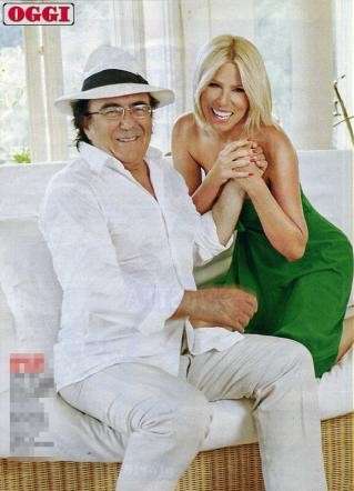 La coppia vip in posa