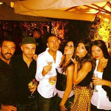Elisabetta Canalis, foto della festa di compleanno