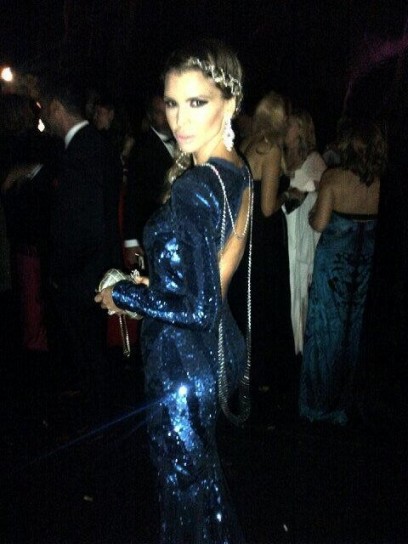 Claudia Galanti a un party vip