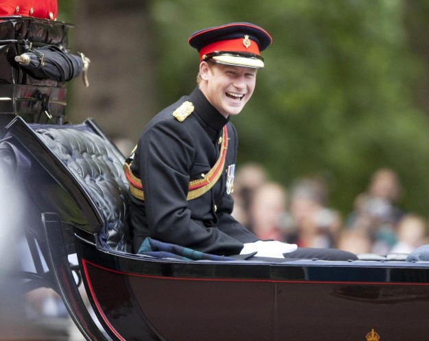 Il fratello di William alla parata militare 