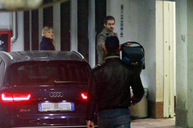 Tomaso Trussardi con la primogenita