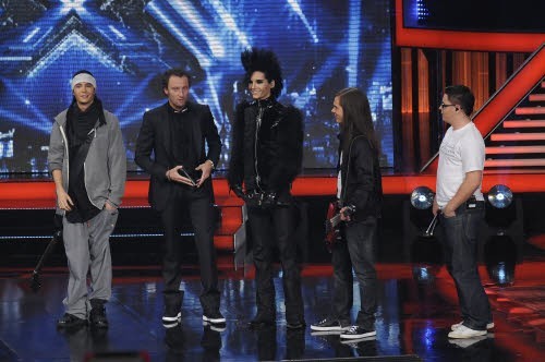 La boy band con Francesco Facchinetti