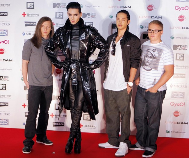 Tokio Hotel in primo piano