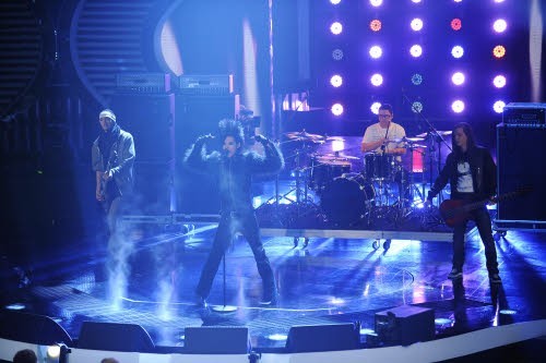 Tokio Hotel sul palco di X Factor
