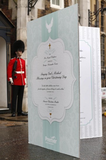Il battesimo del Royal Baby