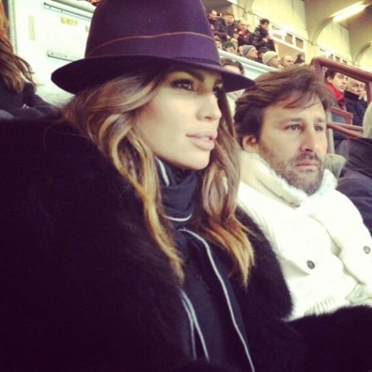 Allo stadio con il suo amore