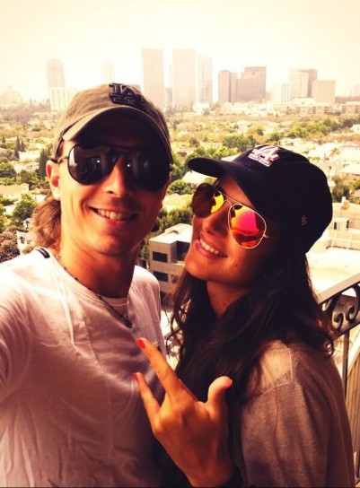 I due piccioncini vip a Los Angeles