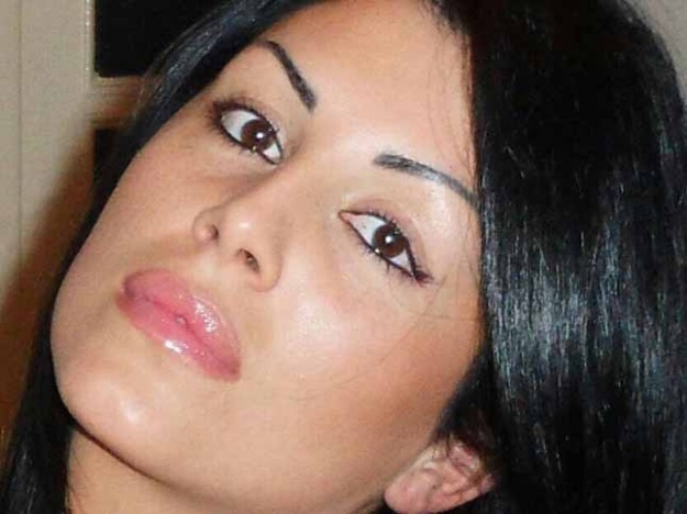Il viso dell'attrice pugliese