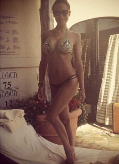 La Minetti in intimo su Instagram