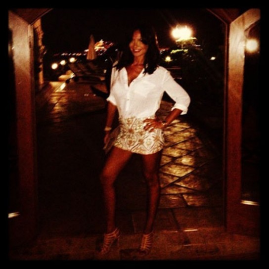 Look provocante e sexy per la Minetti
