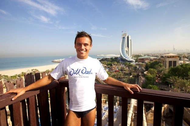 Il tuffatore a Dubai