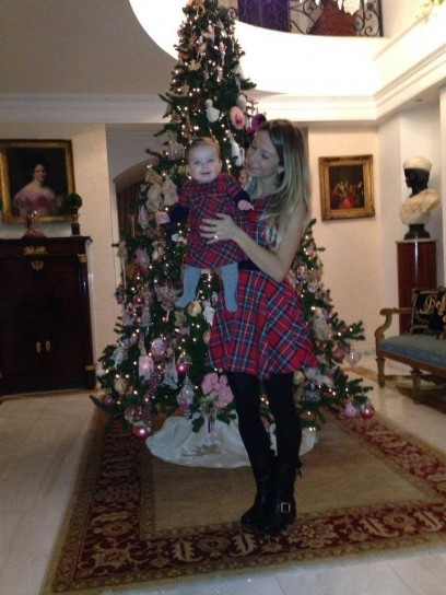 Sabrina Ghio con la figlia Penelope