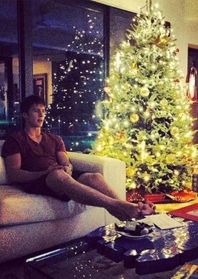 Alex Larsson mostra il suo favoloso albero