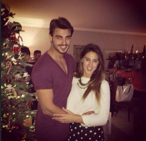 Francesco e Cecilia a Natale 2013 