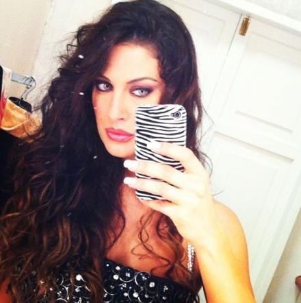 Il selfie di Miss Italia 2010